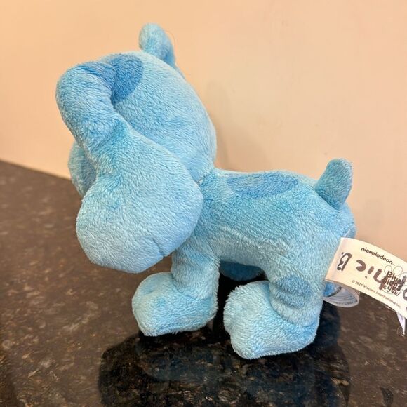 Nickelodeon 2020 Blues Clues Plush Blue Stuffed Animal Dog Soft Lovey 7" - Picture 2 of 7